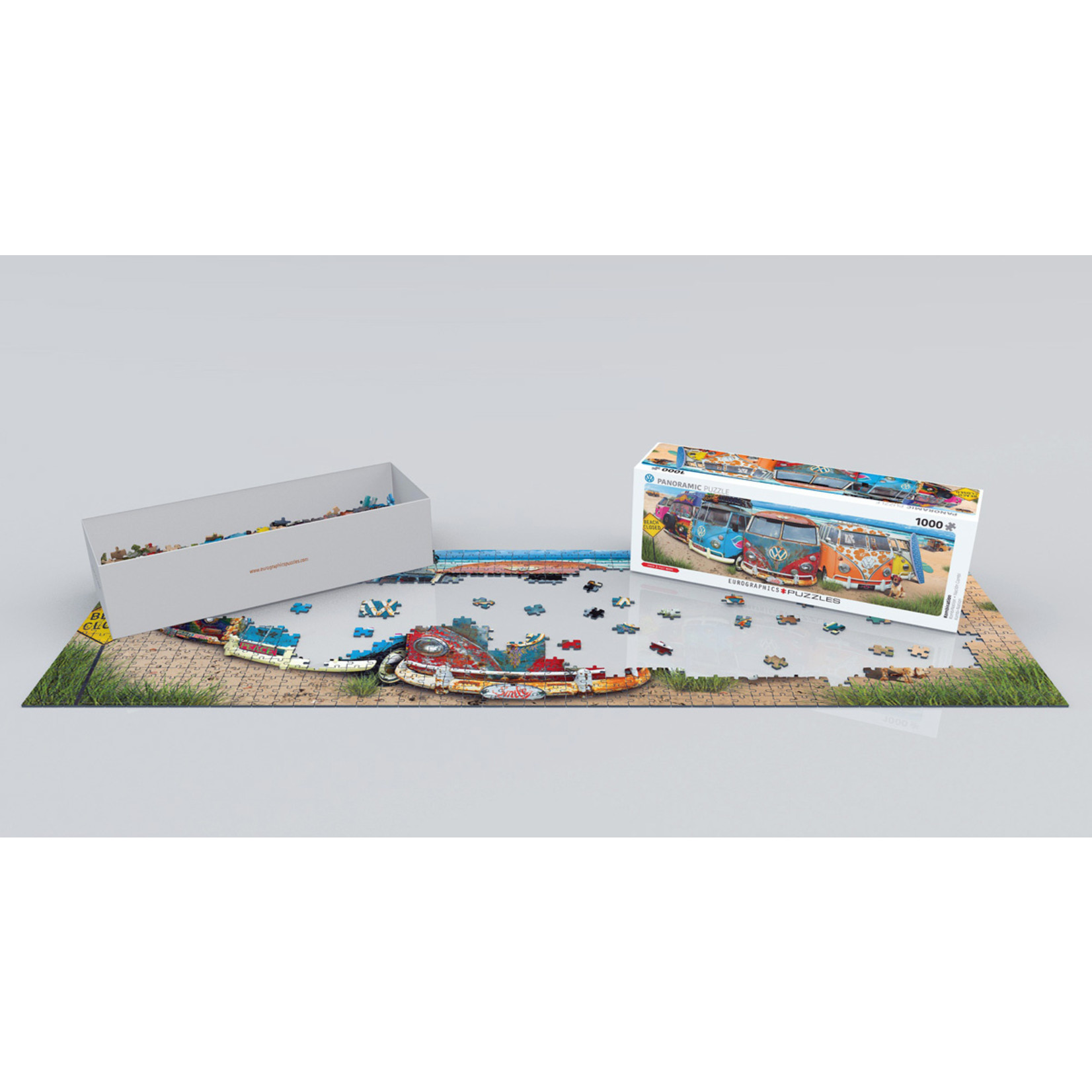 Panoramic Puzzle - VW Bus - Kombination