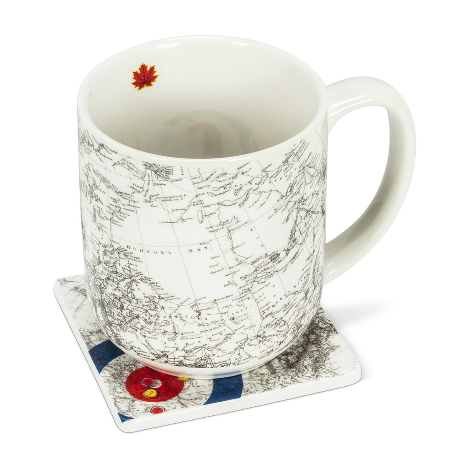 Abbott Mug - Curling w/Canada Map