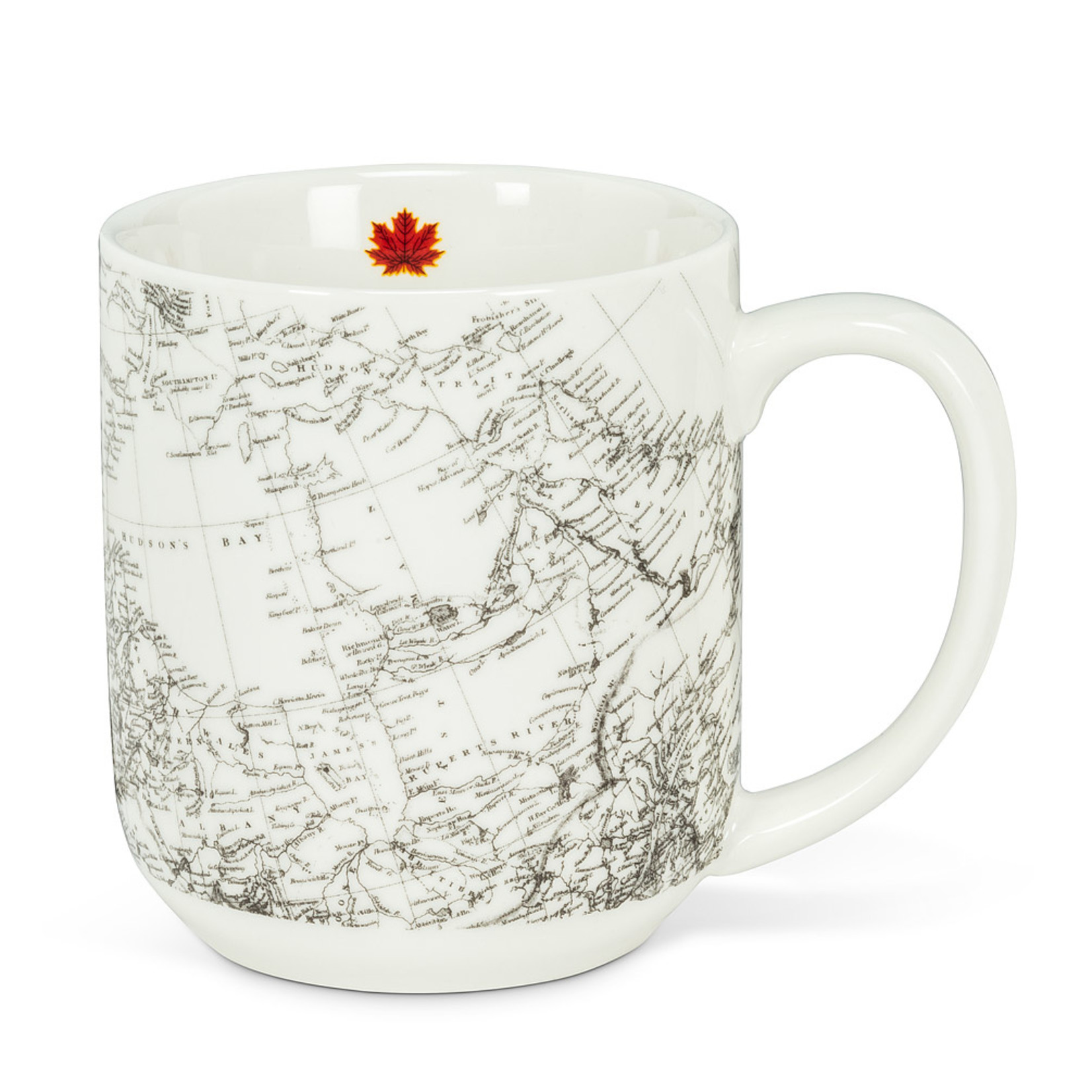 Abbott Mug - Curling w/Canada Map