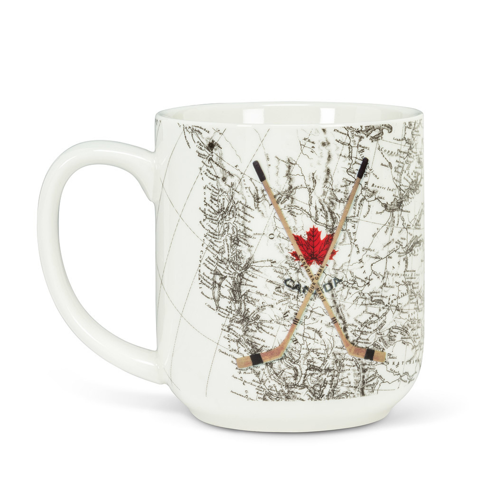 Abbott Mug - Hockey Sticks & Map