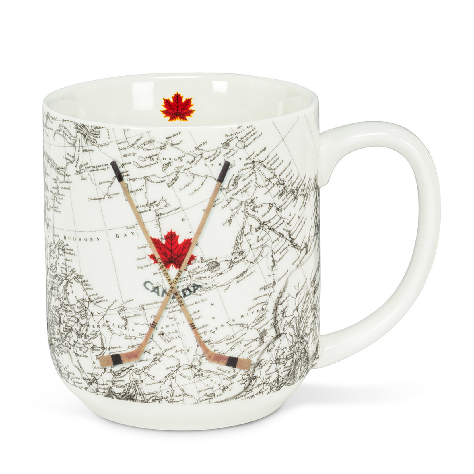 Abbott Mug - Hockey Sticks & Map