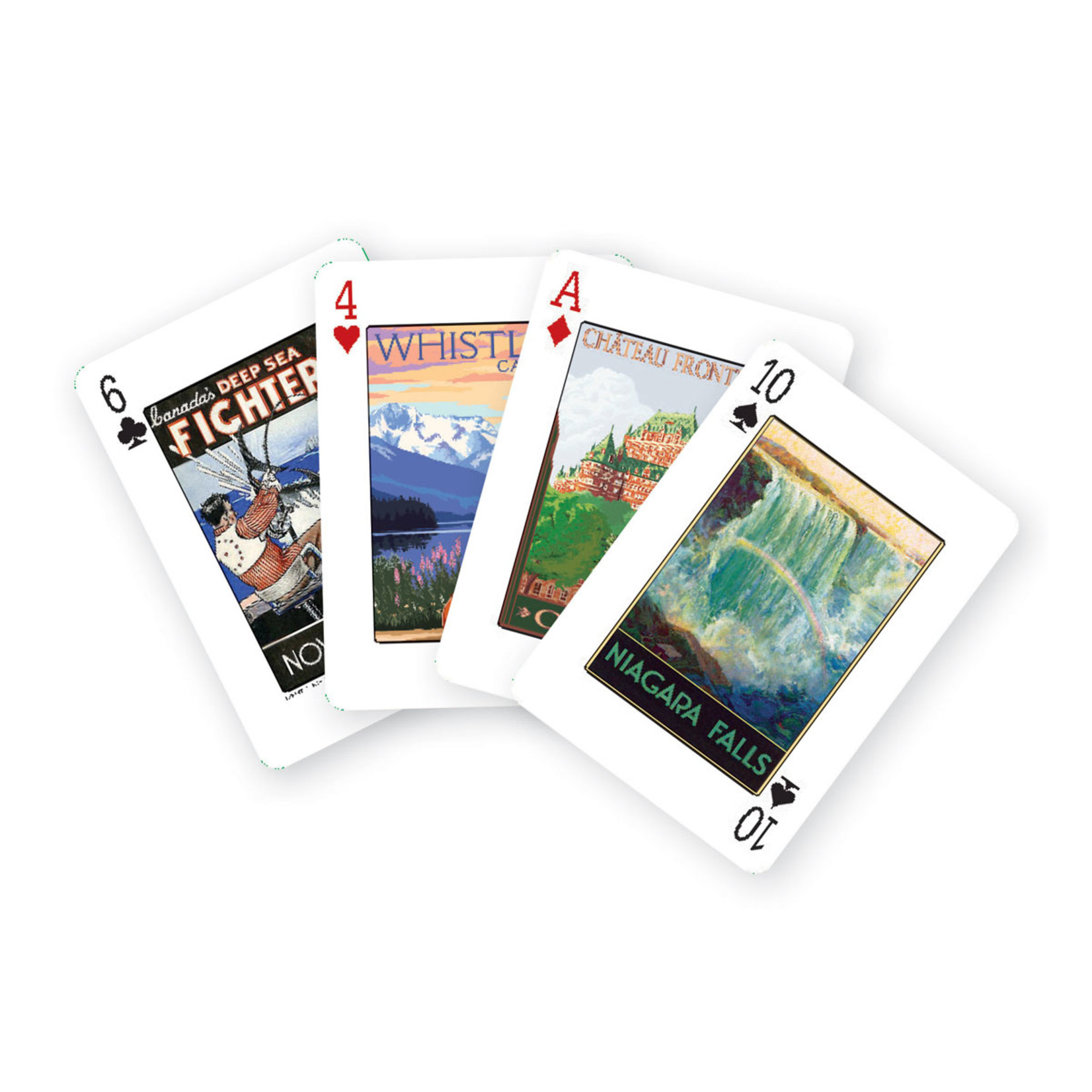 Playing Cards - Travel Canada Posters