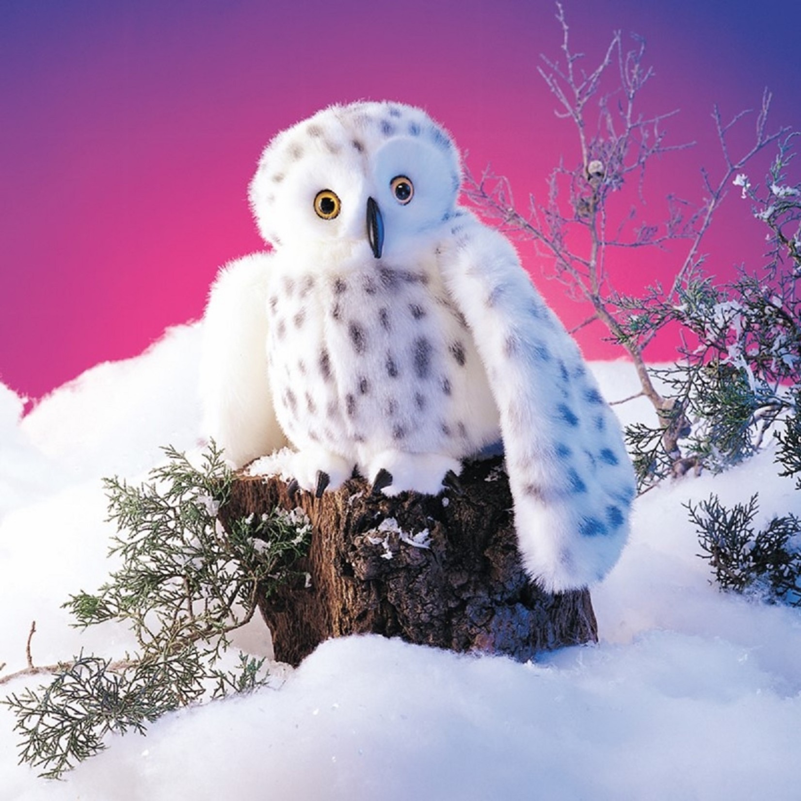 Folkmanis Puppets Puppet - Snowy Owl