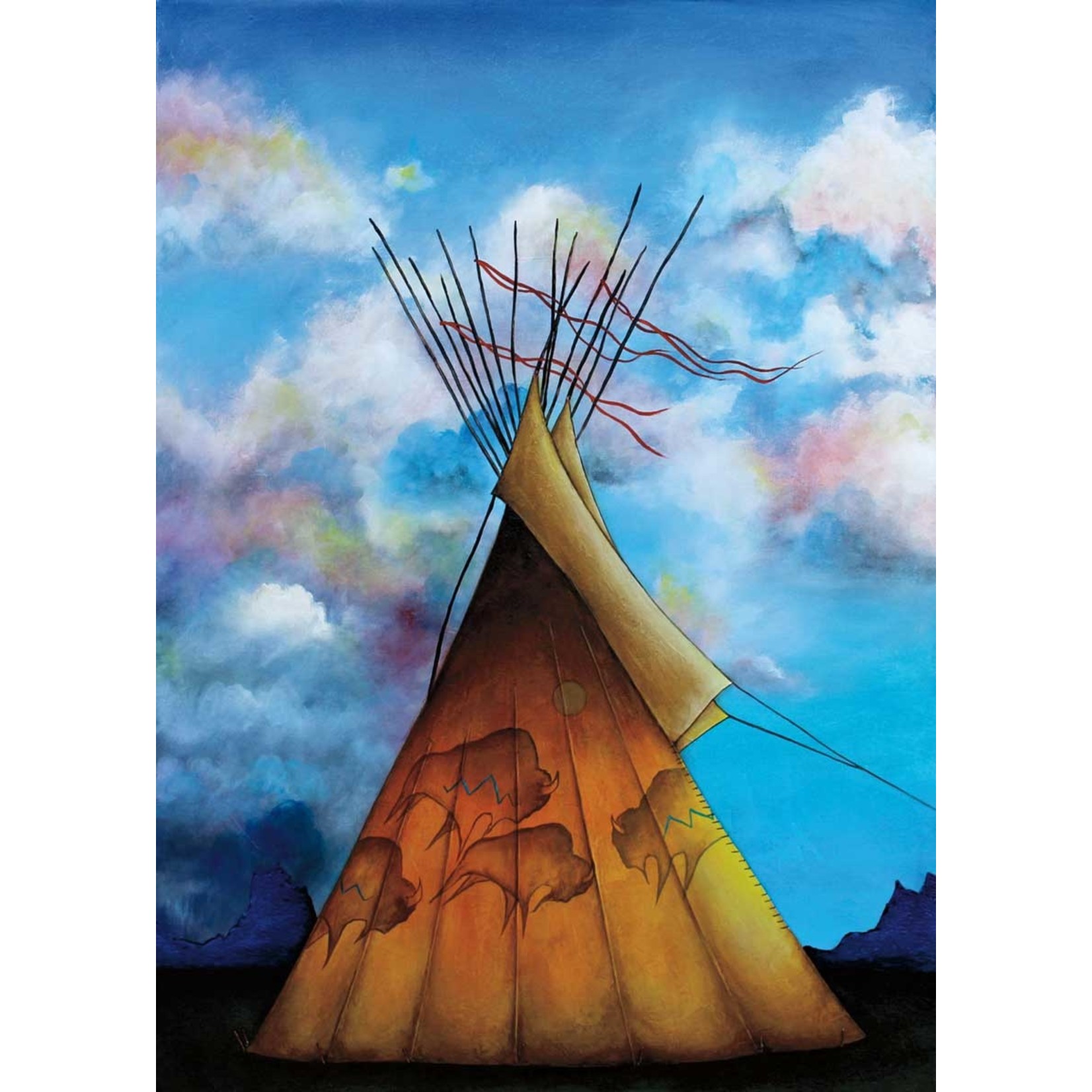 Indigenous Collection Art Card - Micqaela - Thunder Rolls