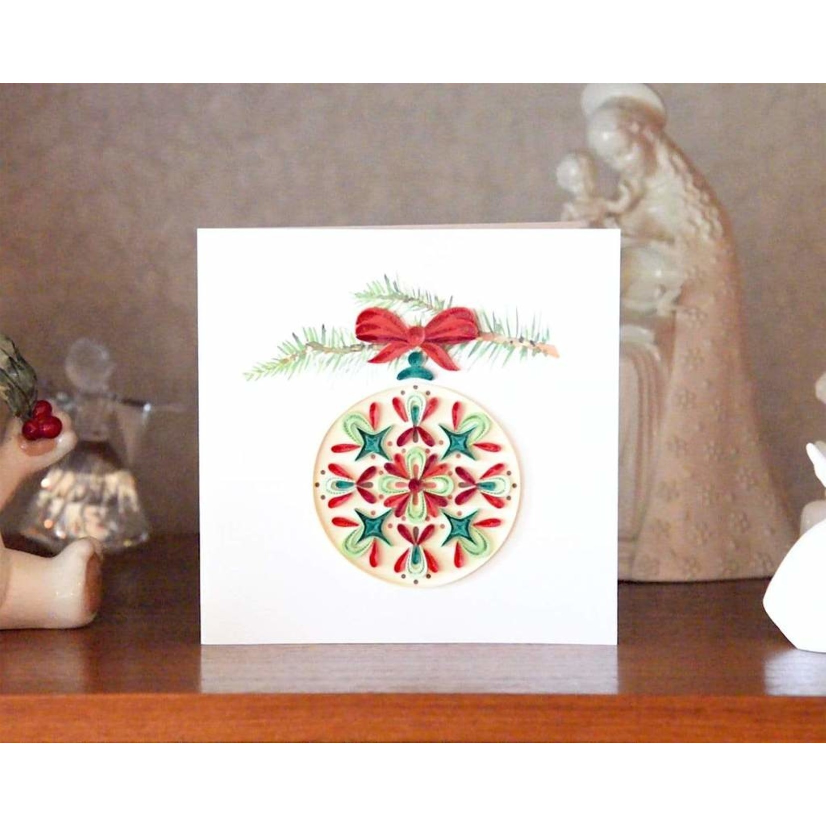 Quilling Card Quilling Card - Traditional Ornament