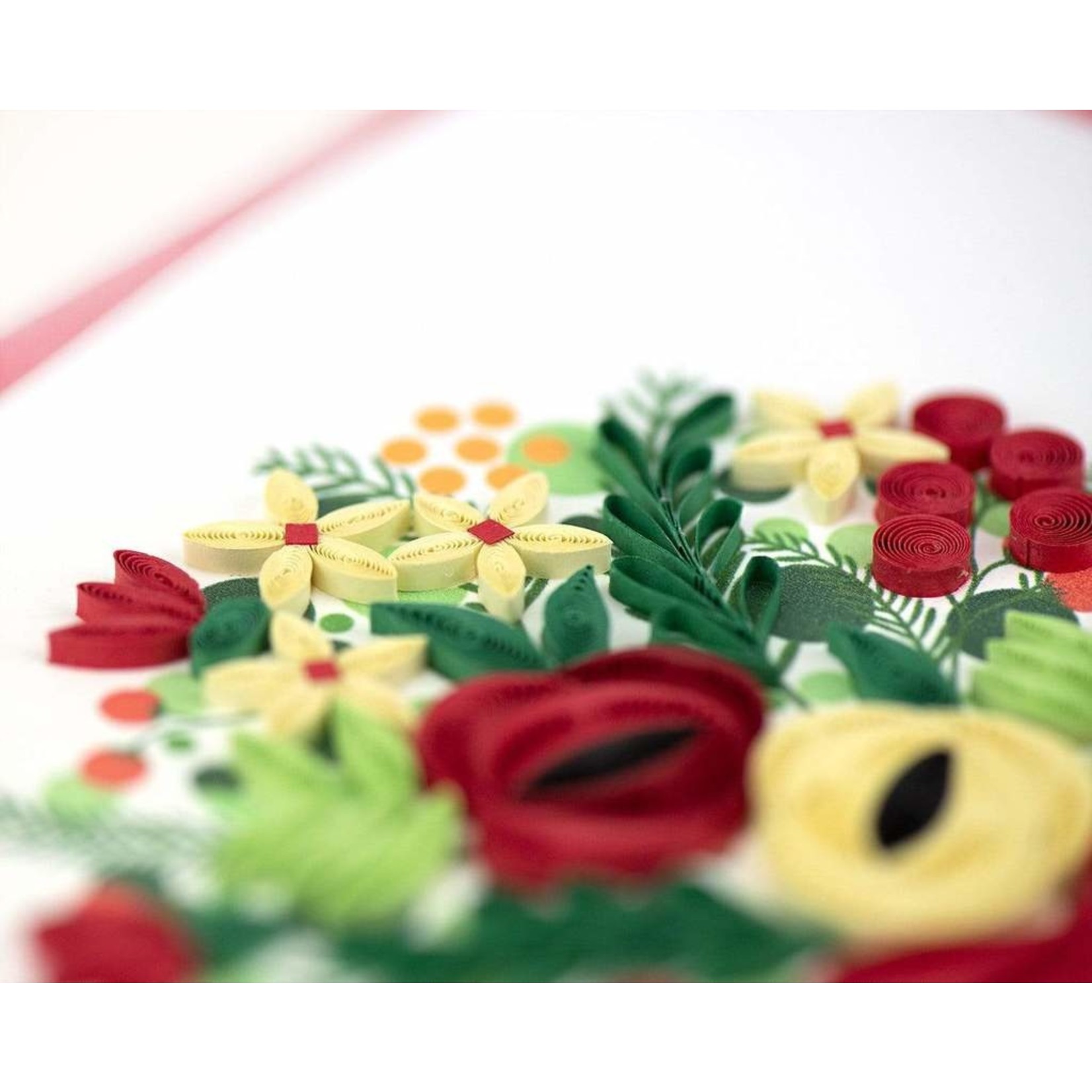 Quilling Card Quilling Card - Holiday Bouquet