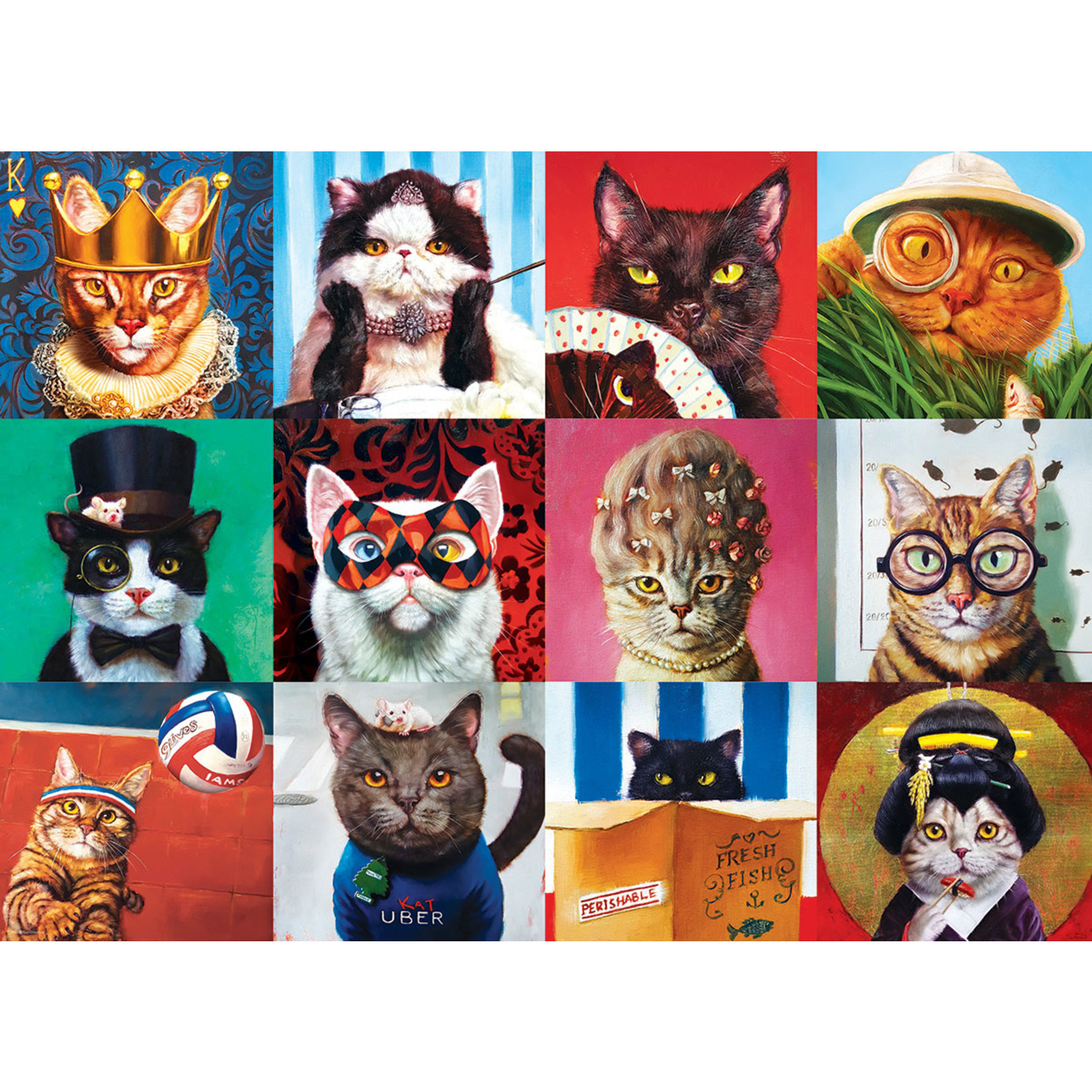 Puzzle - Funny Cats