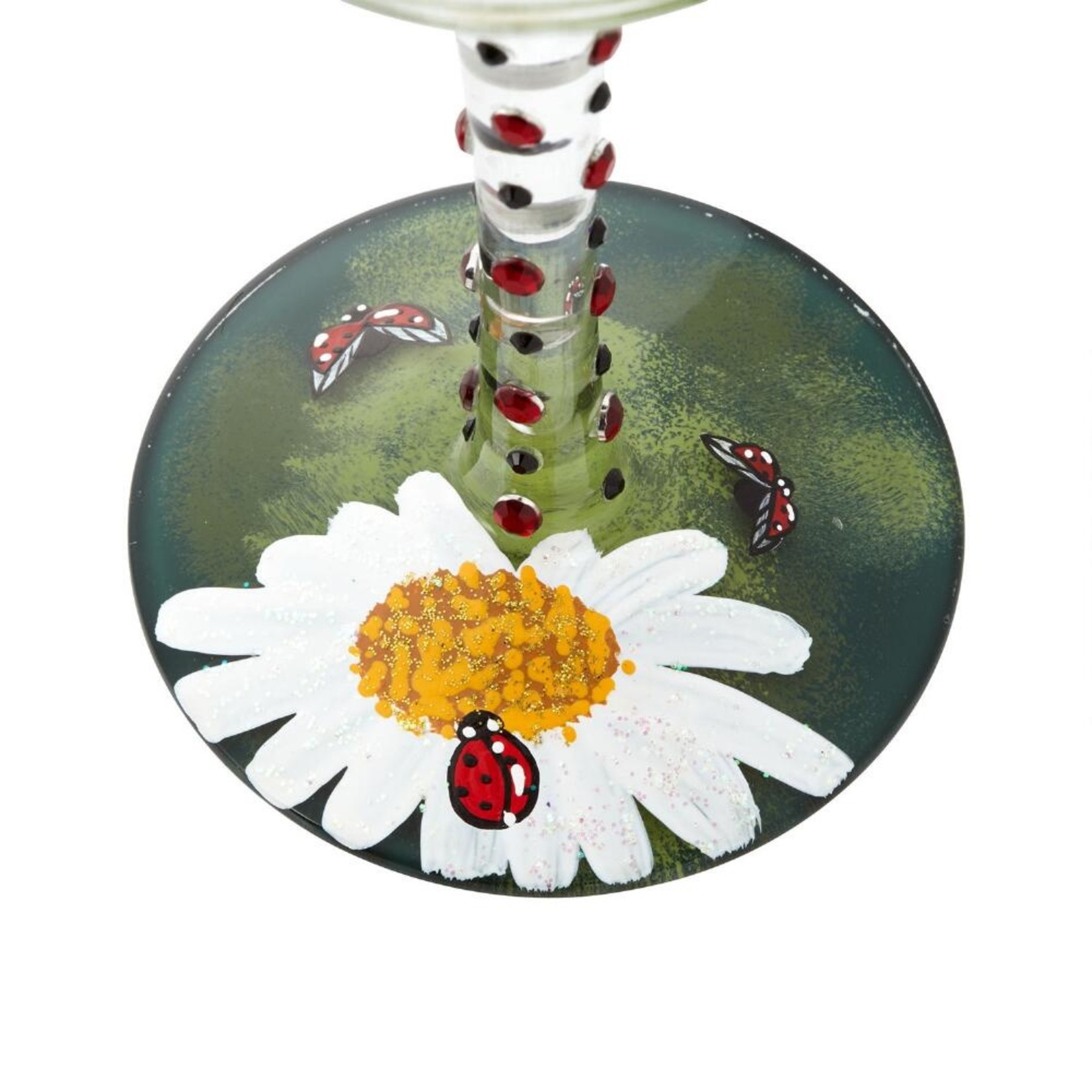 Lolita Wine Glass - Ladybug