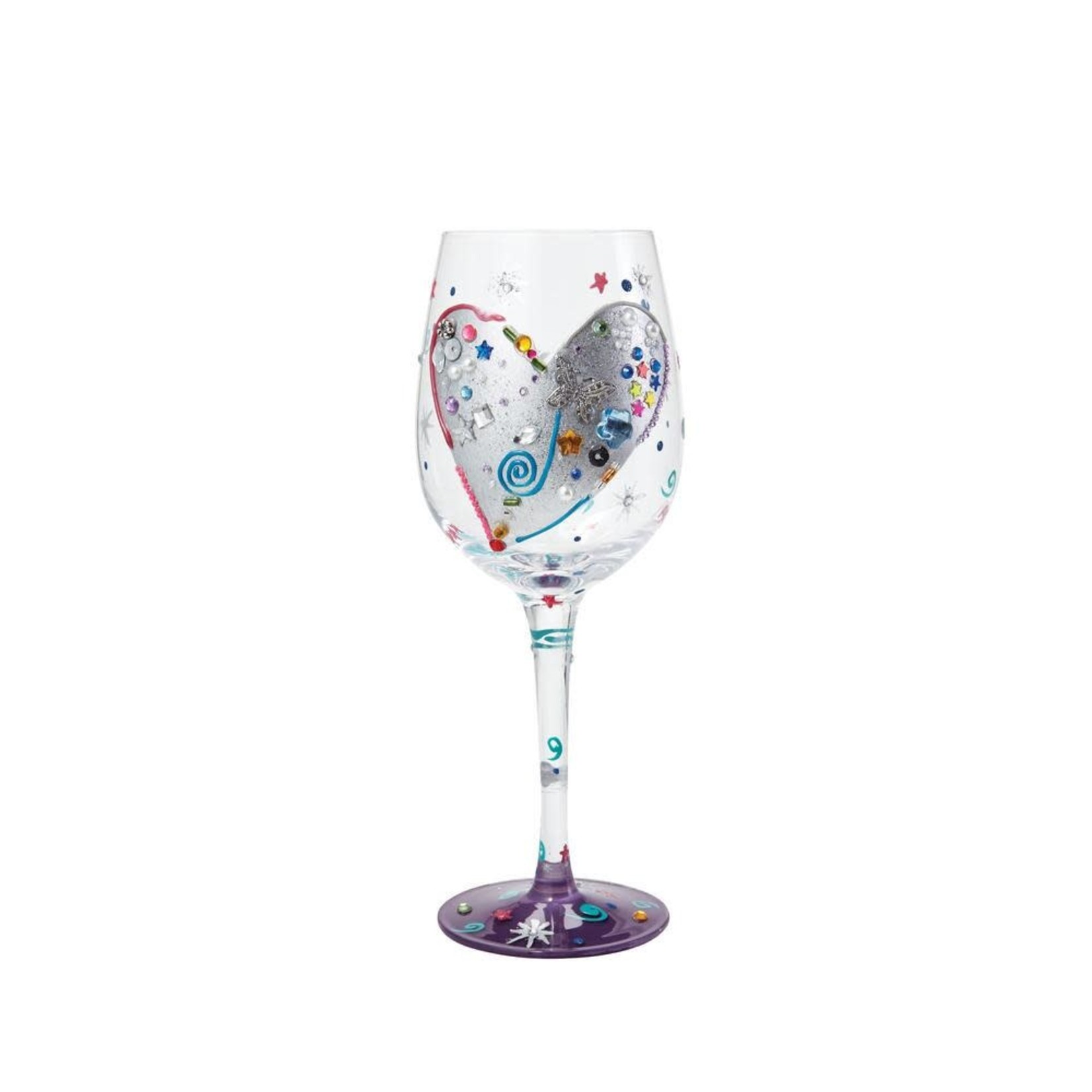 Lolita Wine Glass - Silver Lining