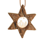 Waldfabrik Ornament Star Bark - Nativity #1