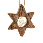 Waldfabrik Ornament Star Bark - Owls