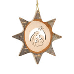 Waldfabrik Ornament Star Bark - Nativity