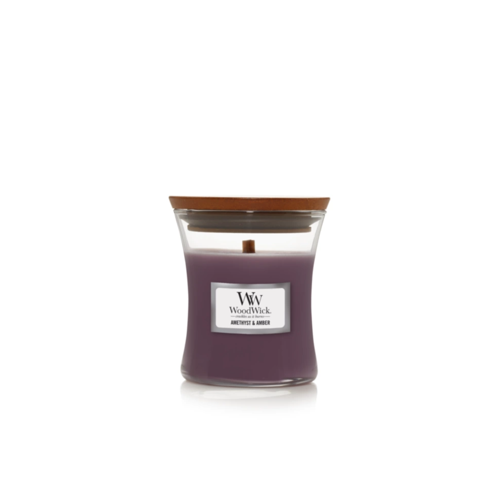 Woodwick Candle - Amethyst & Amber