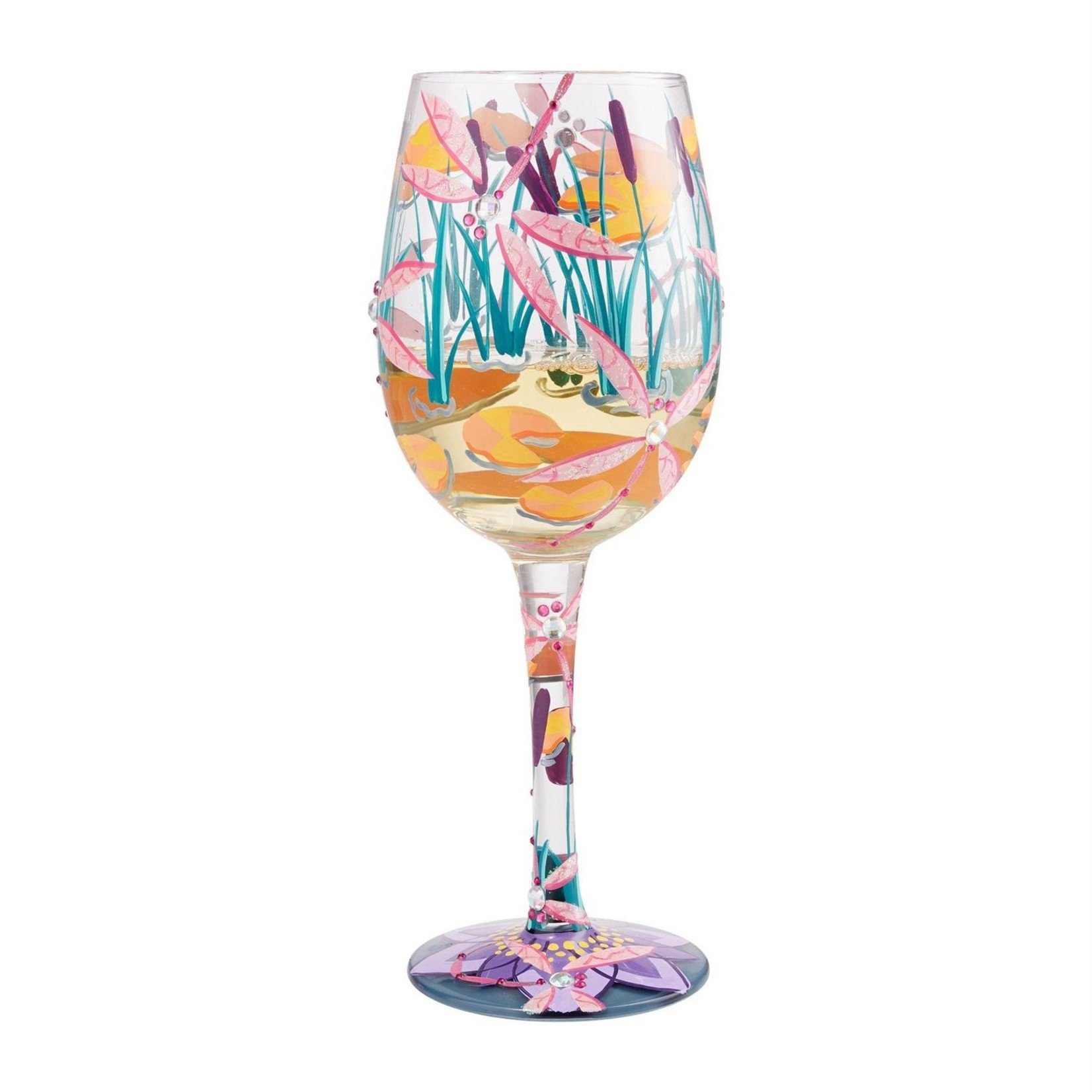 Lolita Wine Glass - Dragonfly Magic
