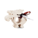 Waldfabrik Set of 4 Napkin Rings - Moose