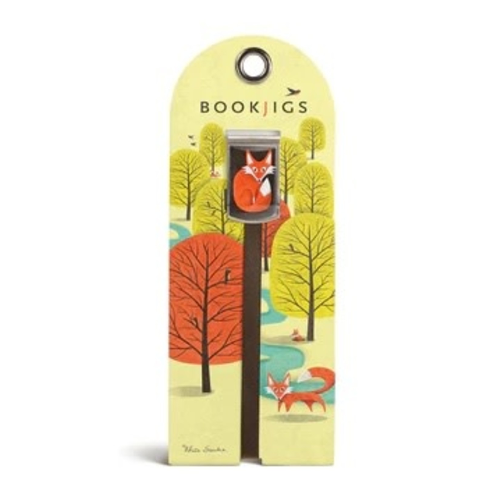 Bookjigs Bookmark - White Socks (Fox)