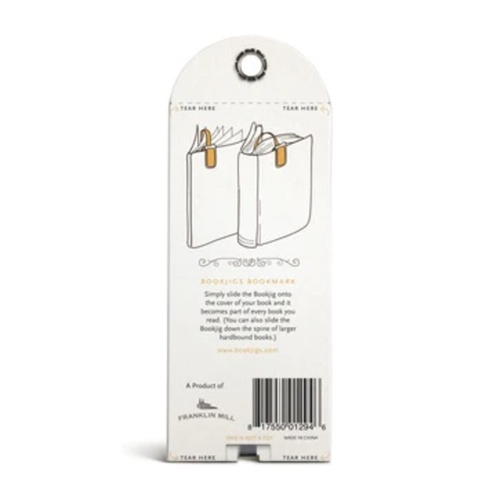 Bookjigs Bookmark - White Socks (Fox)