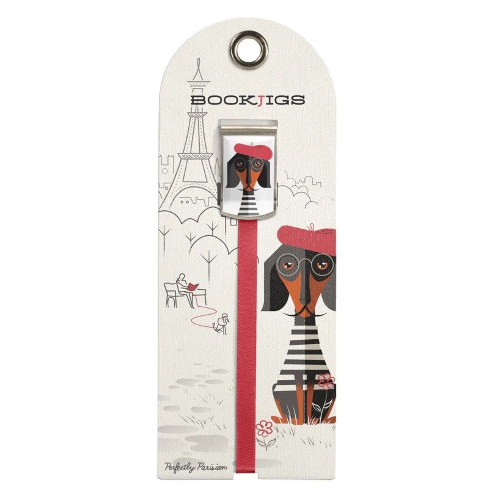 Bookjigs Bookmark - Paris (Dog)