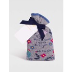 Thought Sale - Socks - Viola Floral in a Bag