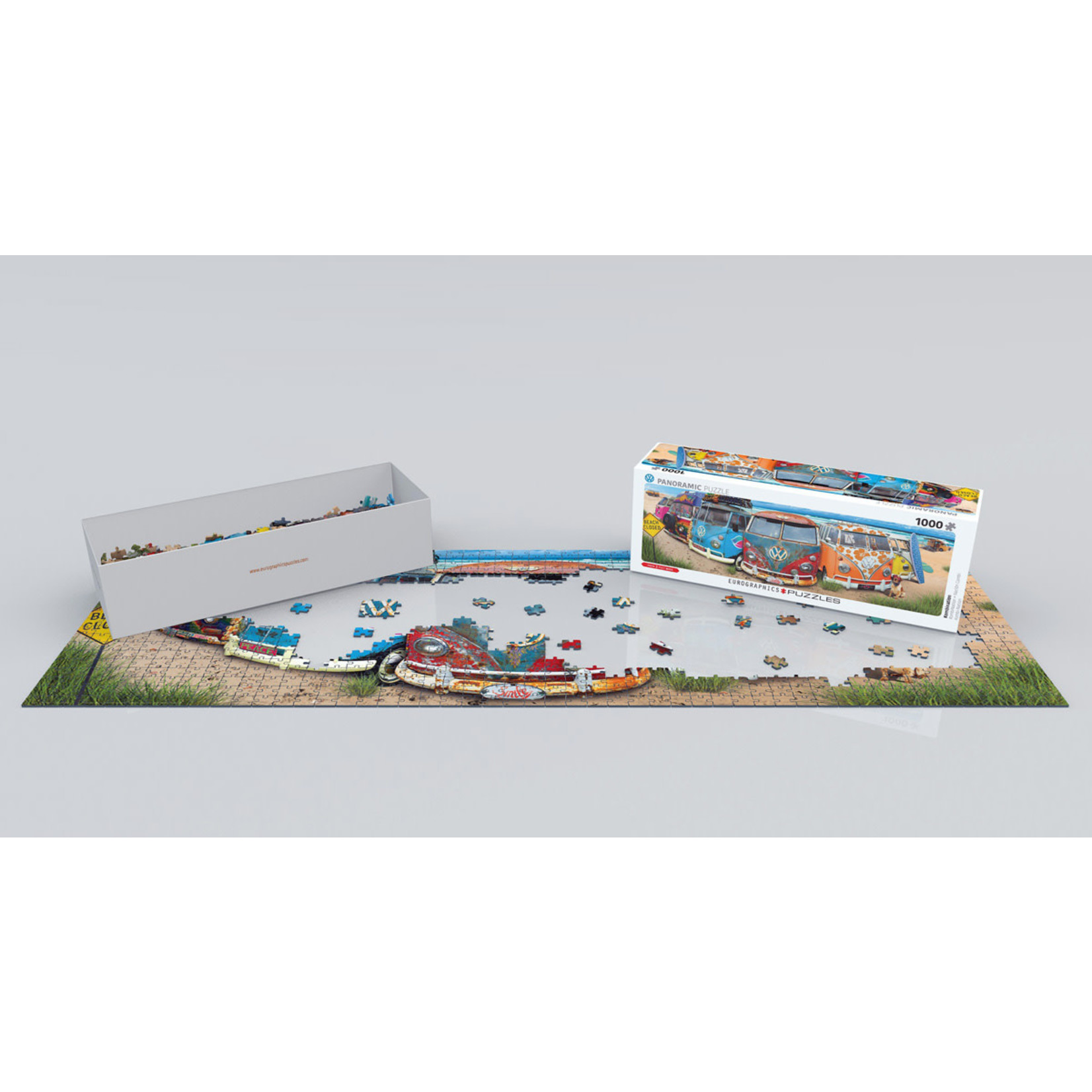 Panoramic Puzzle - VW Bus - Kombination