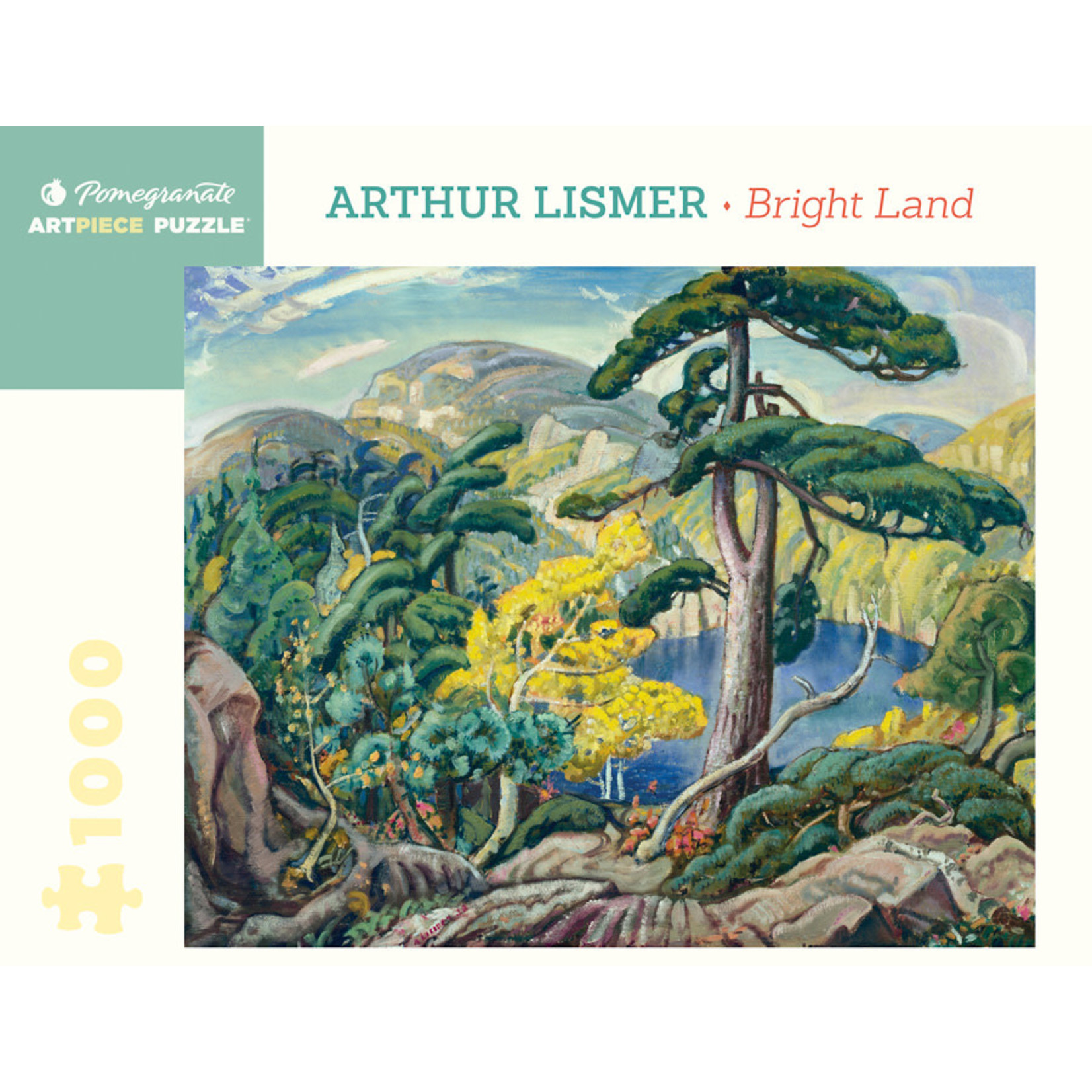 Art Puzzle - Lismer - Bright Land