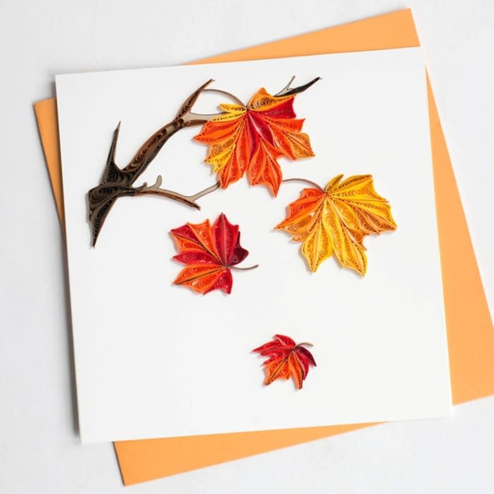 Quilling Card Quilling Card - Autumn Leaves