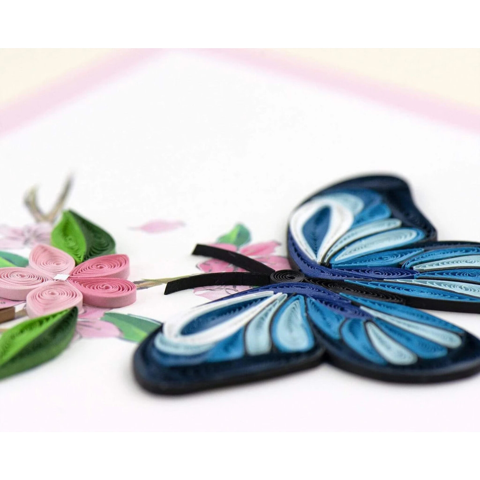 Quilling Card Quilling Card - Blue Butterfly