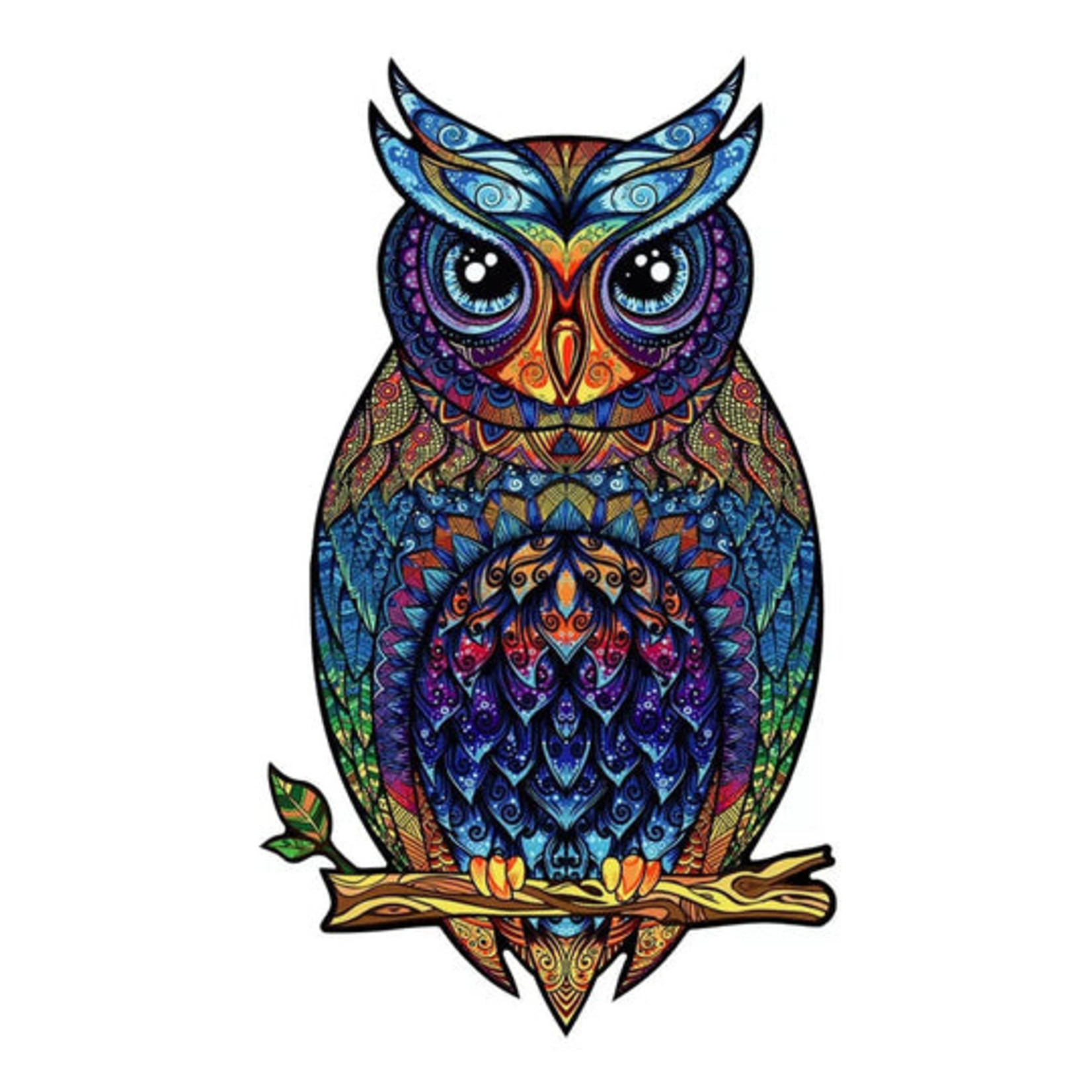 Unidragon Wood Puzzle - Charming Owl -