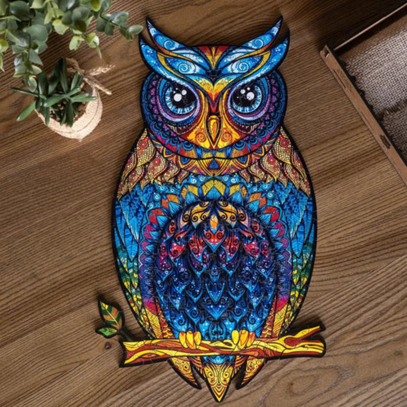 Unidragon Wood Puzzle - Charming Owl -