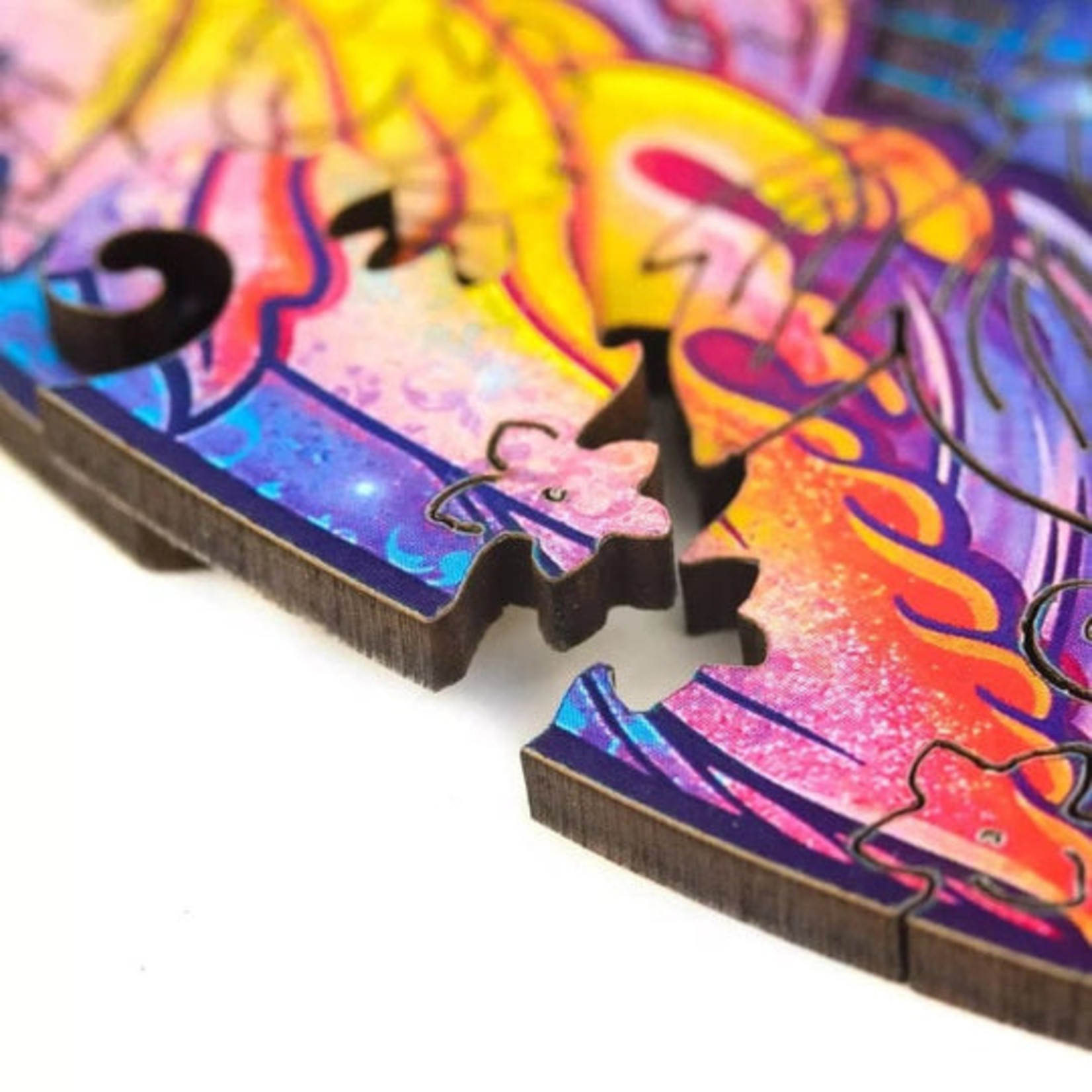 Unidragon Wood Puzzle - Intergalaxy Butterfly -