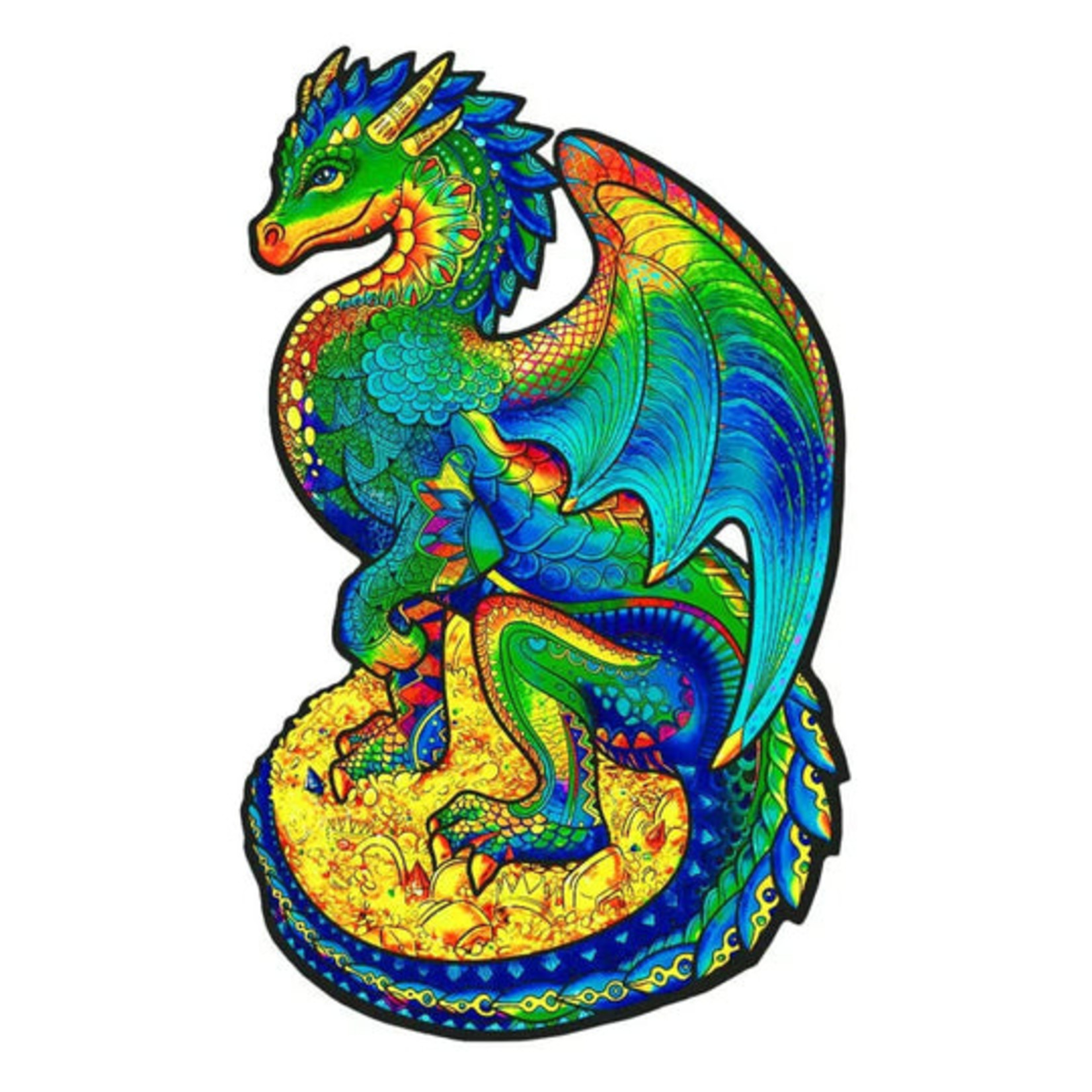 Unidragon Wood Puzzle - Guarding Dragon -