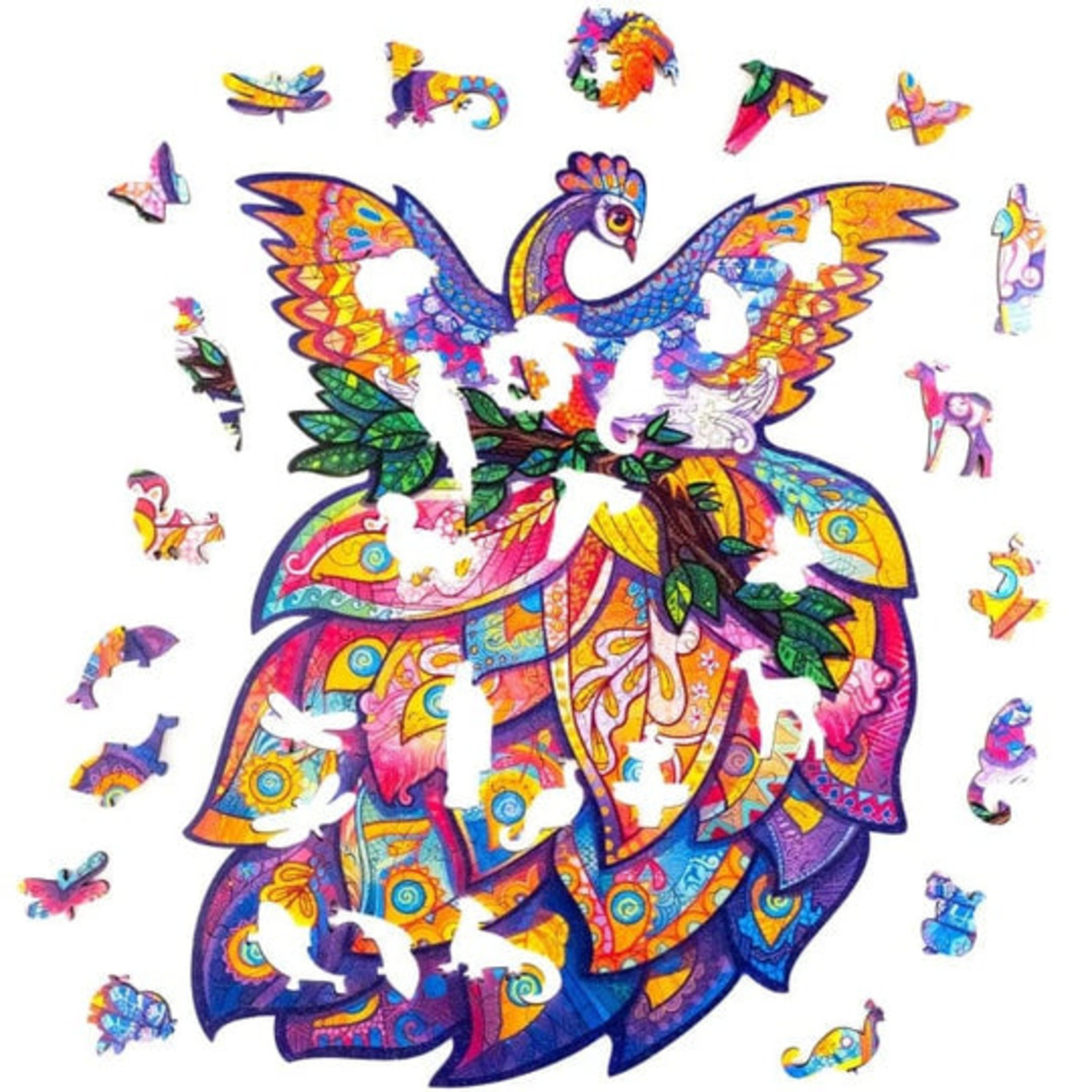 Unidragon Wood Puzzle - Fairy Bird -