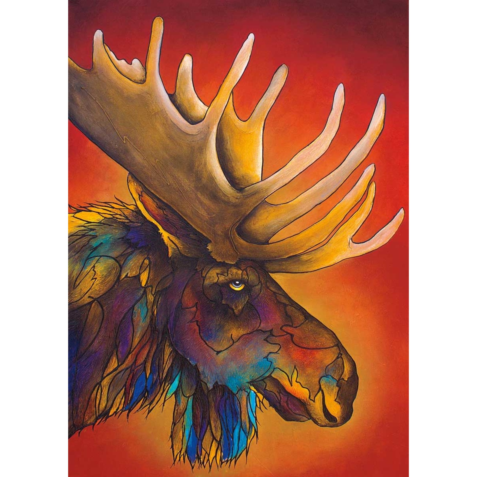 Indigenous Collection Art Card - Micqaela - Bullwinkle