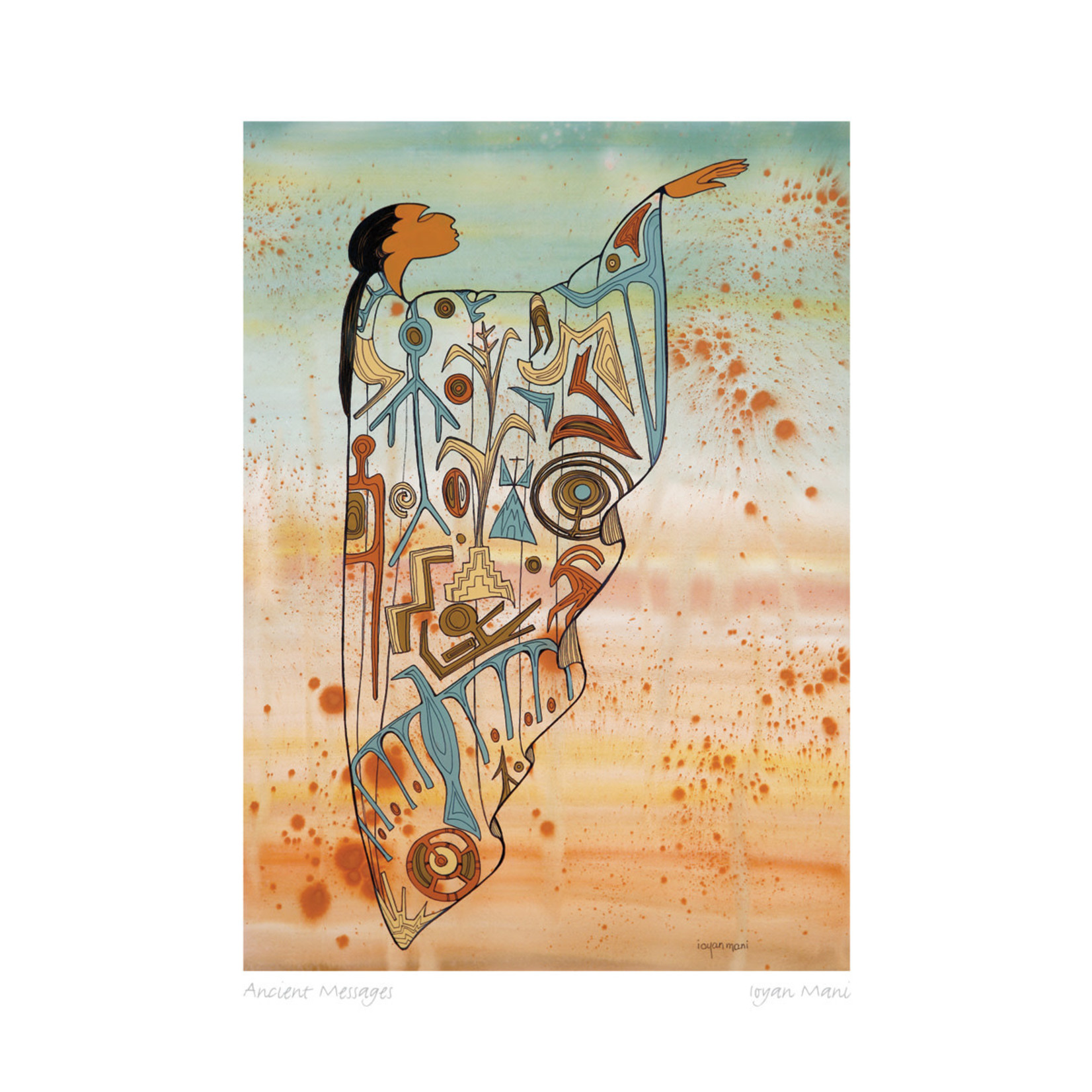 Indigenous Collection Art Card - Noel - Ancient Messages