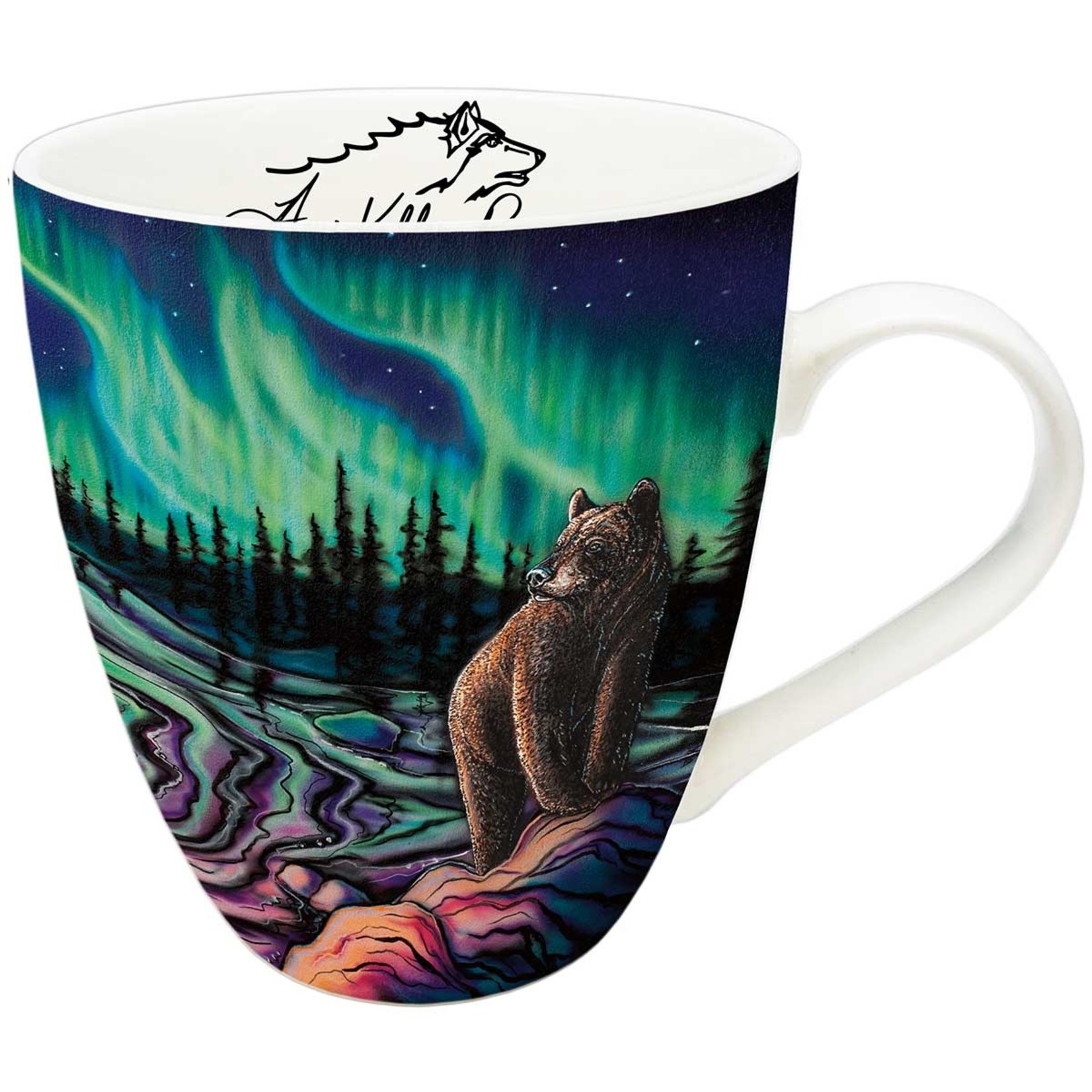 Indigenous Collection Mug - Sky Dance, Northern Light