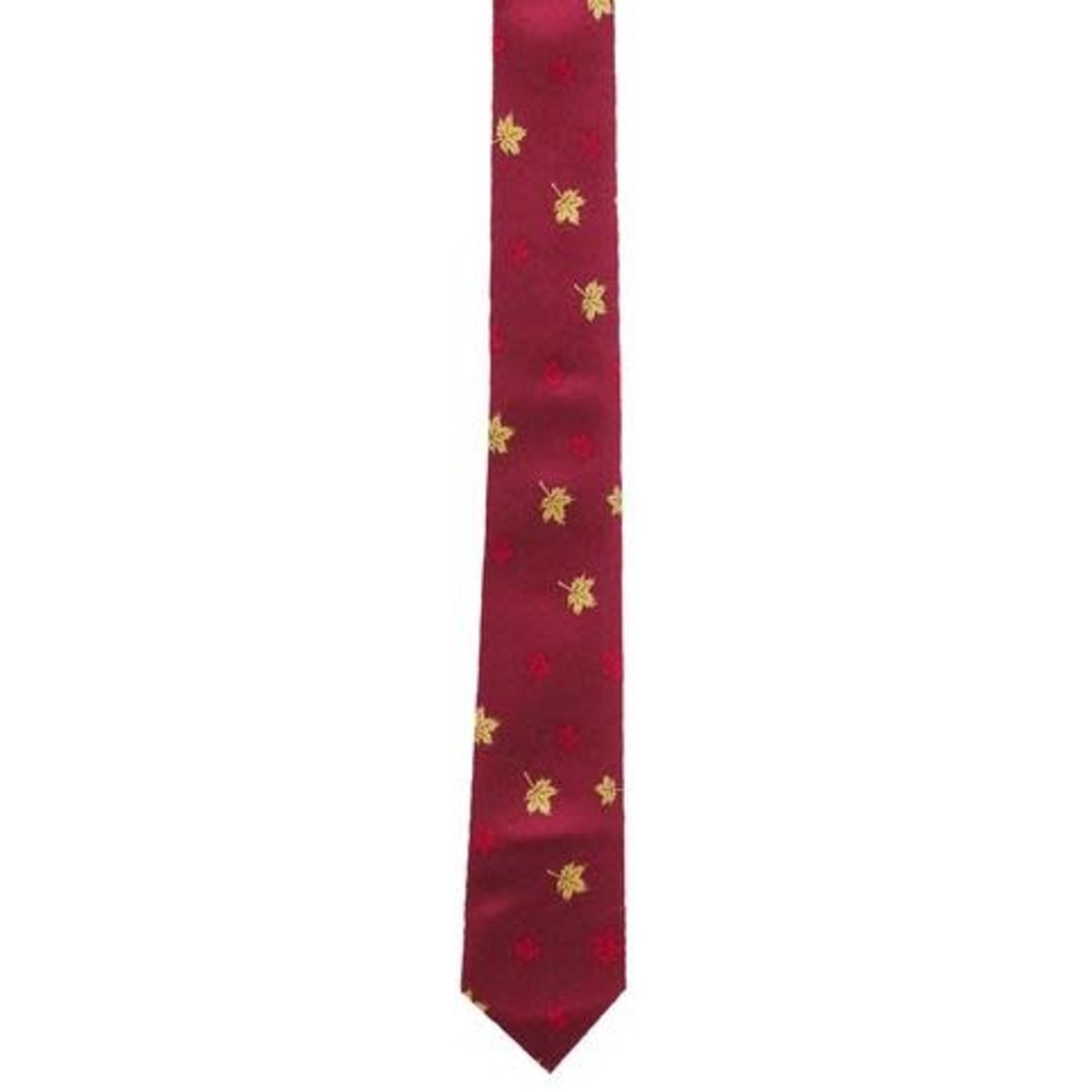 Tie - Red - Maple Leaf