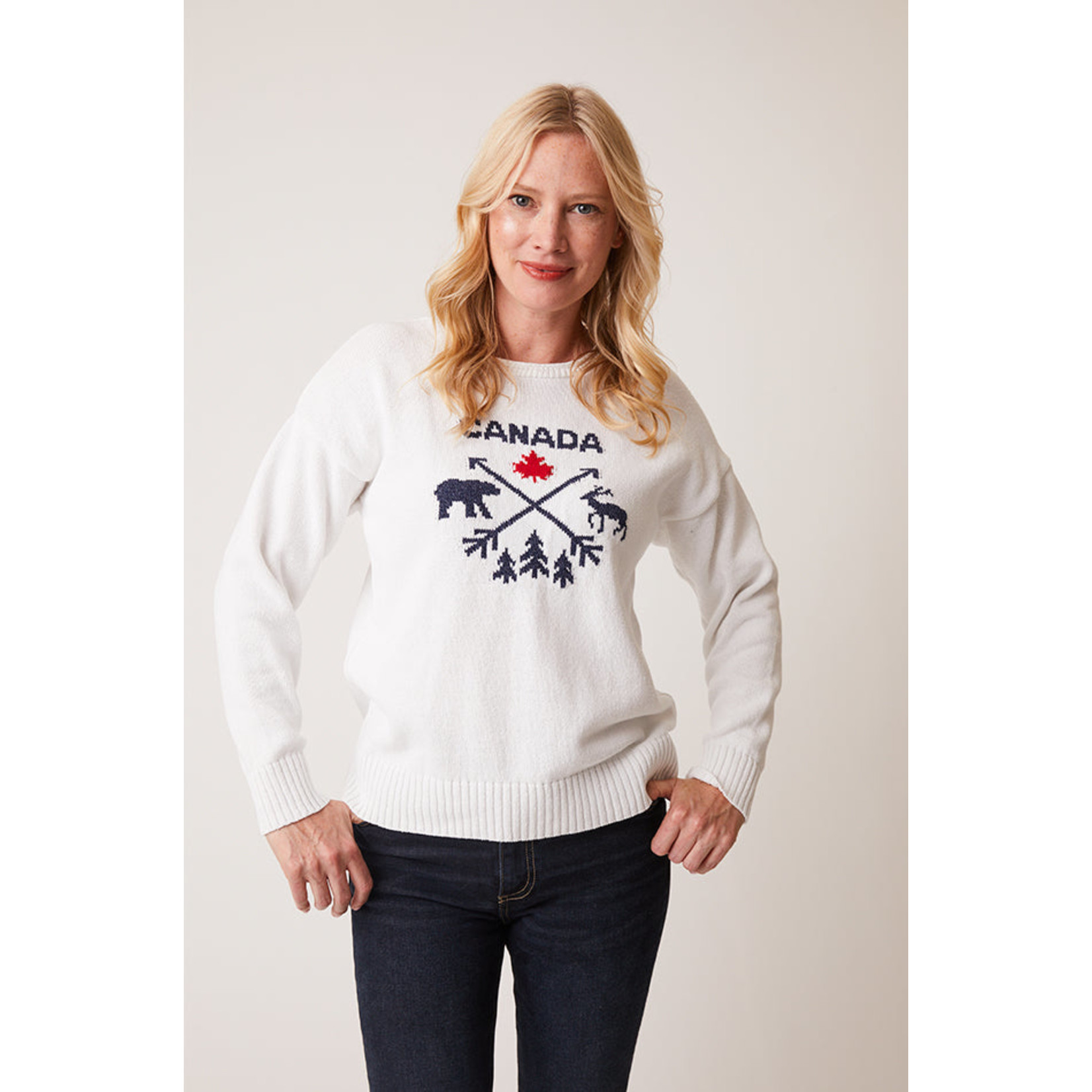 Cotton Country Canada North Sweater -