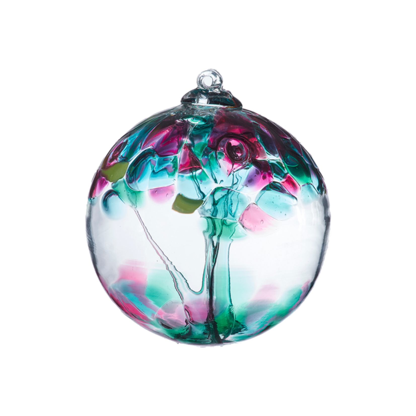Kitras Art Glass Tree of Life - Lake Louise  -