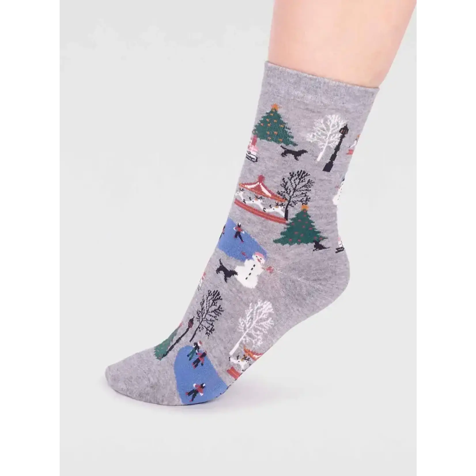 Thought Socks - Gloria Christmas Scene