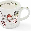 Wrendale Mug - One Snowy Day (Birds)