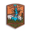 Peak Pins Enamel Pin - Johnston Canyon