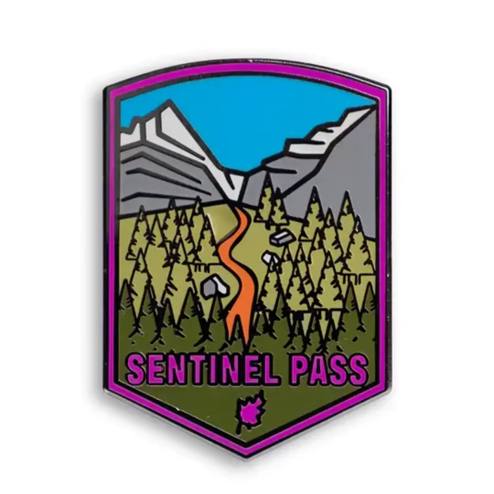 Peak Pins Enamel Pin - Sentinel Pass