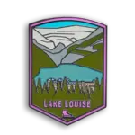 Peak Pins Enamel Pin - Lake Louise