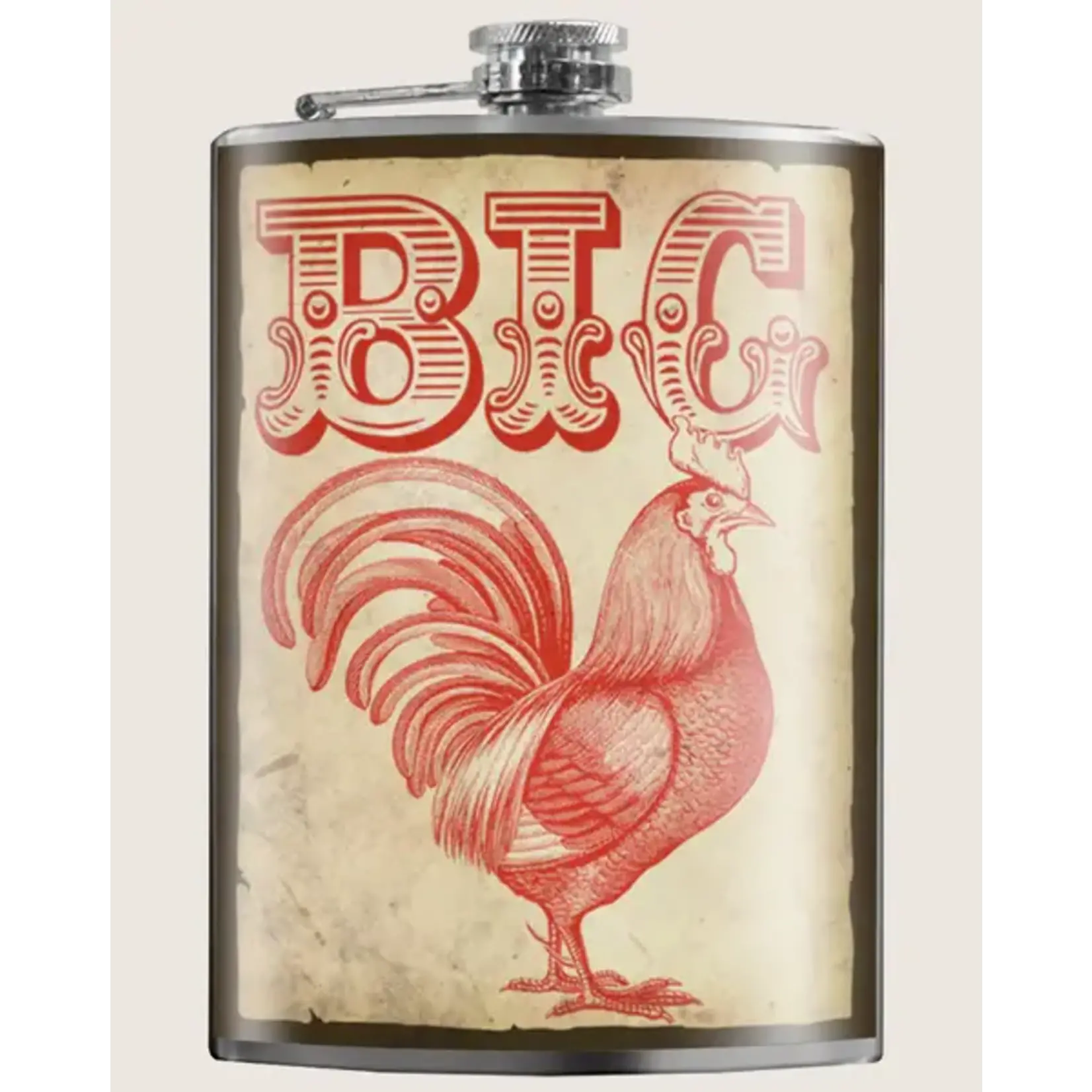 Trixie & Milo Flask 8oz - Big Cock