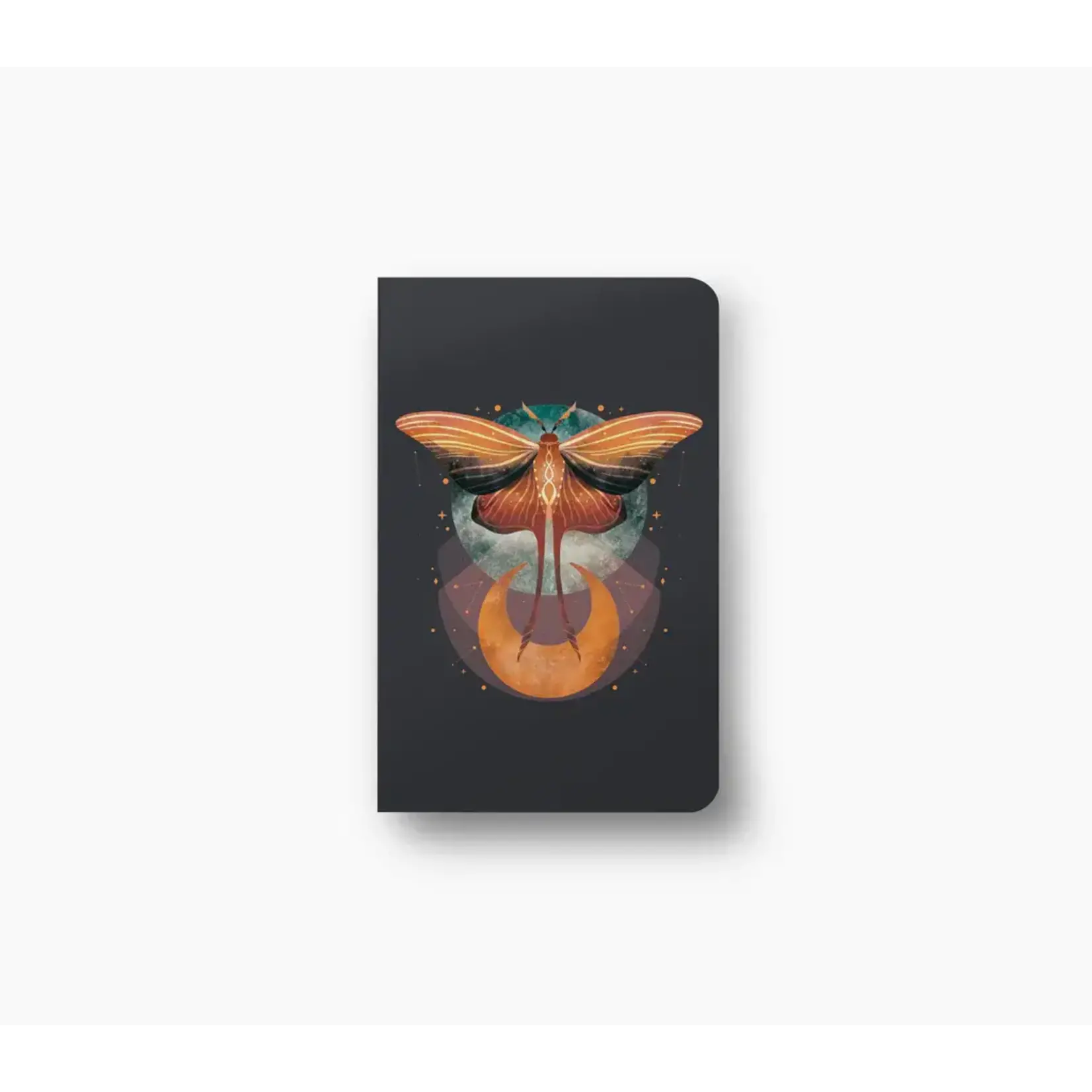 Denik LLC Notebook,  Lined - Cosmic Moth