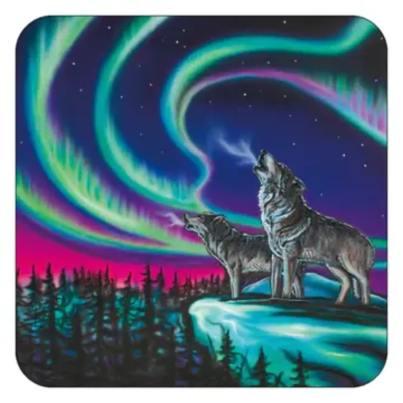 Indigenous Collection Coaster - Sky Dance, Wolf Song