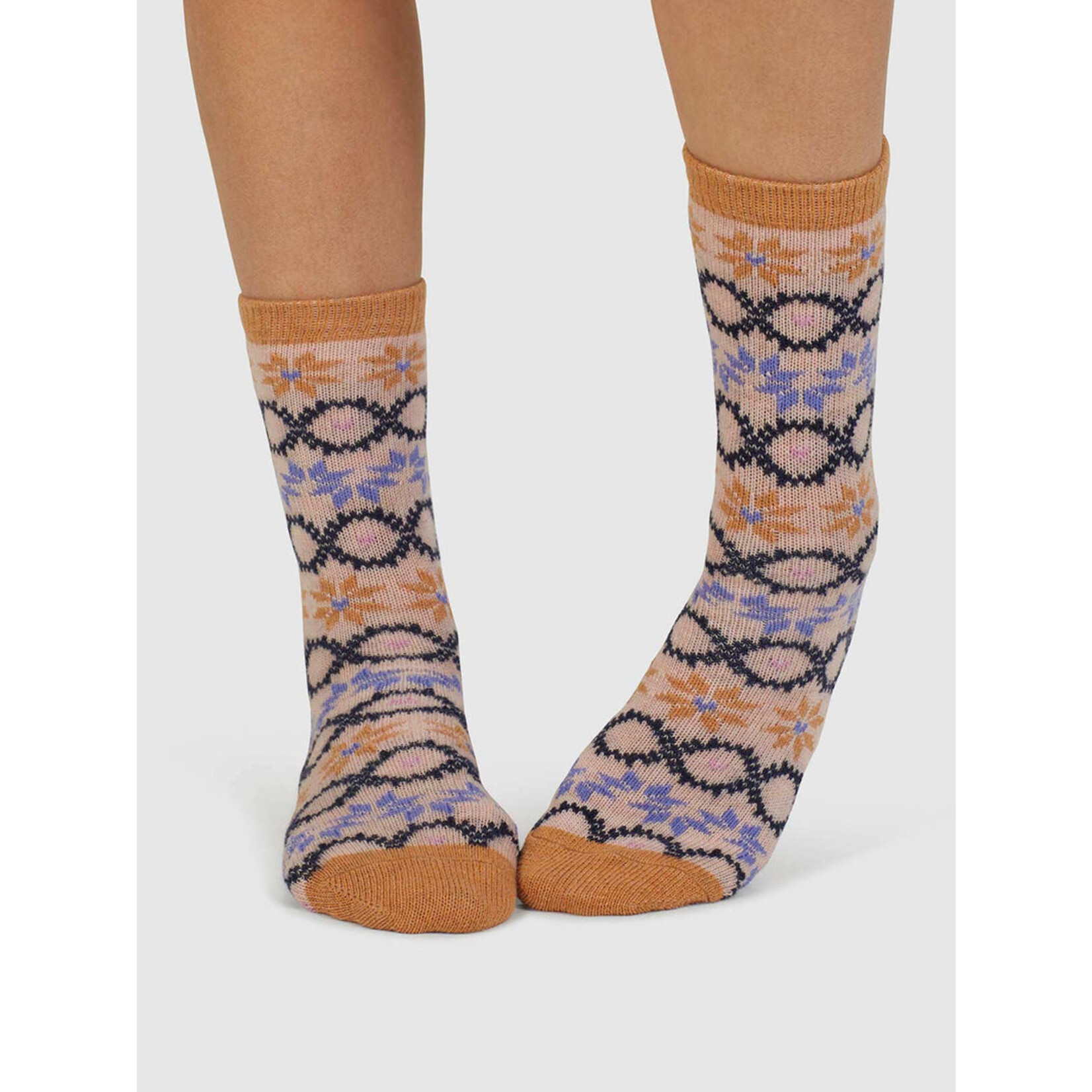 Thought Wool Socks - Eleni Fair Isle -