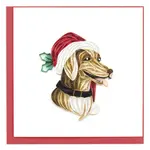 Quilling Card Quilling Card - Holiday Dog