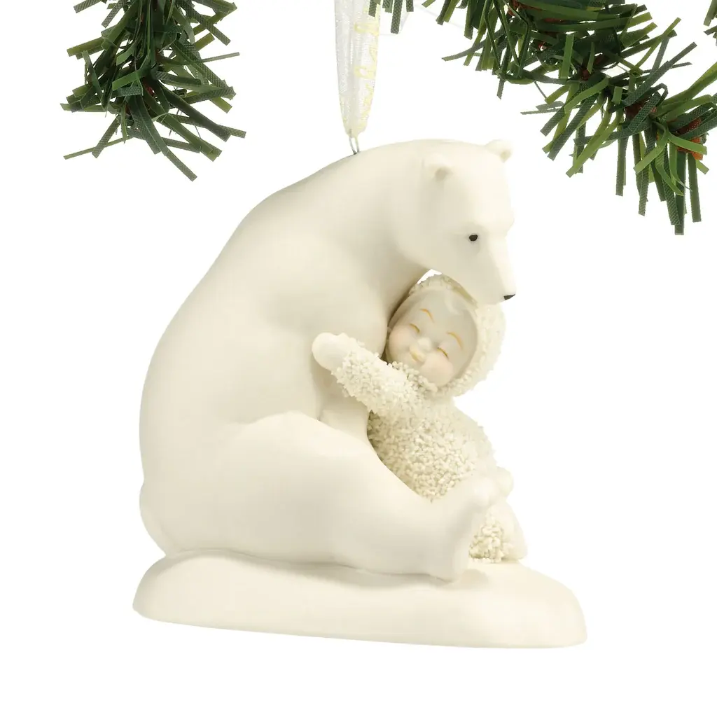 Ornament Snowbabies - Big Bear Hug