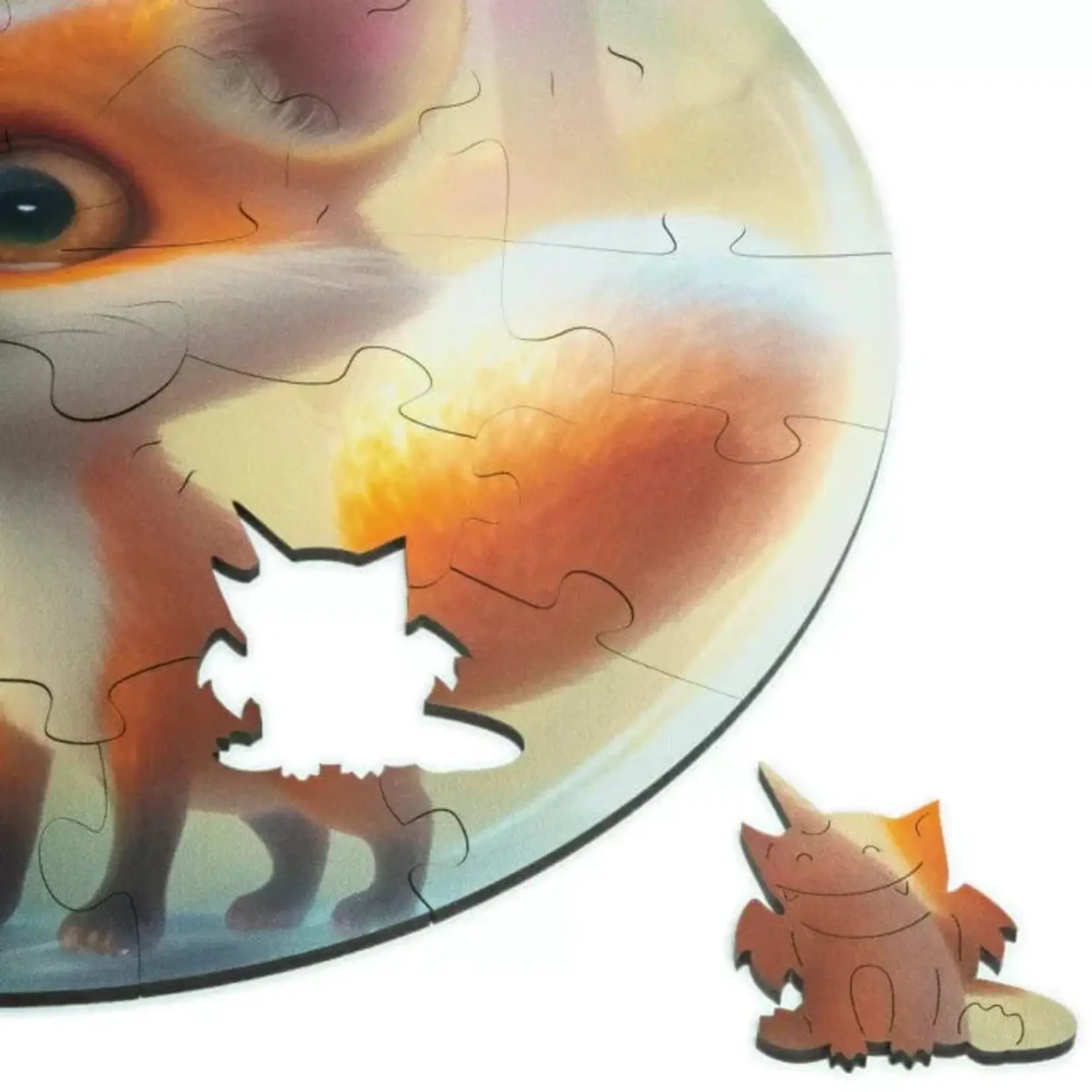 Unidragon Wood Puzzle - Bubblezz - Fox